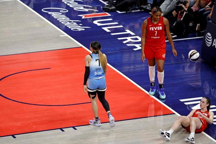 Caitlin Clark As WNBA upgrades foul on Fever star to a flagrant