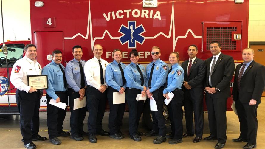 Chief Fox Victoria Fire Department members receive 'special