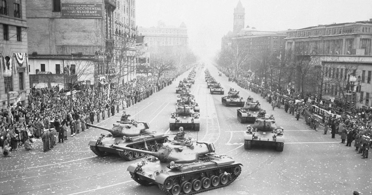 Trump's military parade is a US outlier in peacetime but parades have a long history