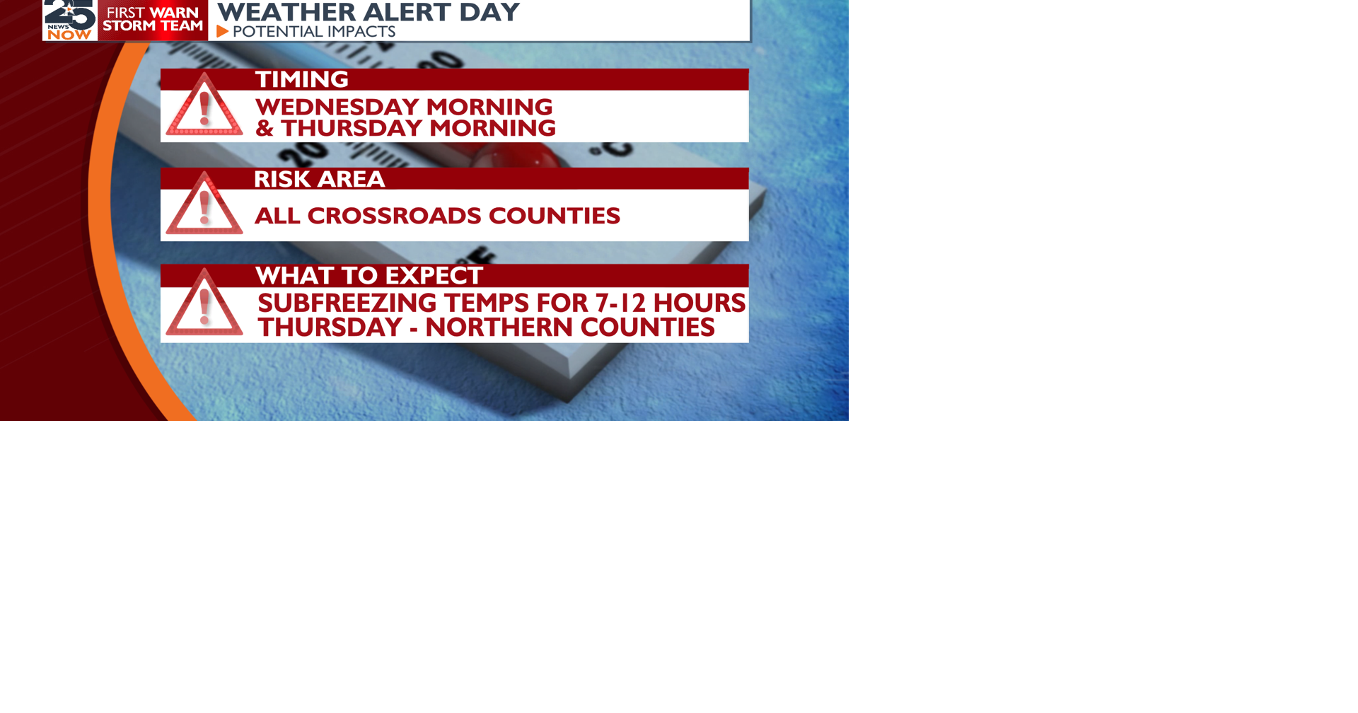 More hard freezes ahead before another strong cold front arrives ...