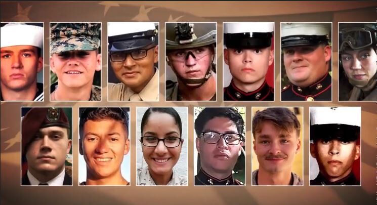 Warrior Weekend team holds a prayer ceremony in tribute to the 13 ...
