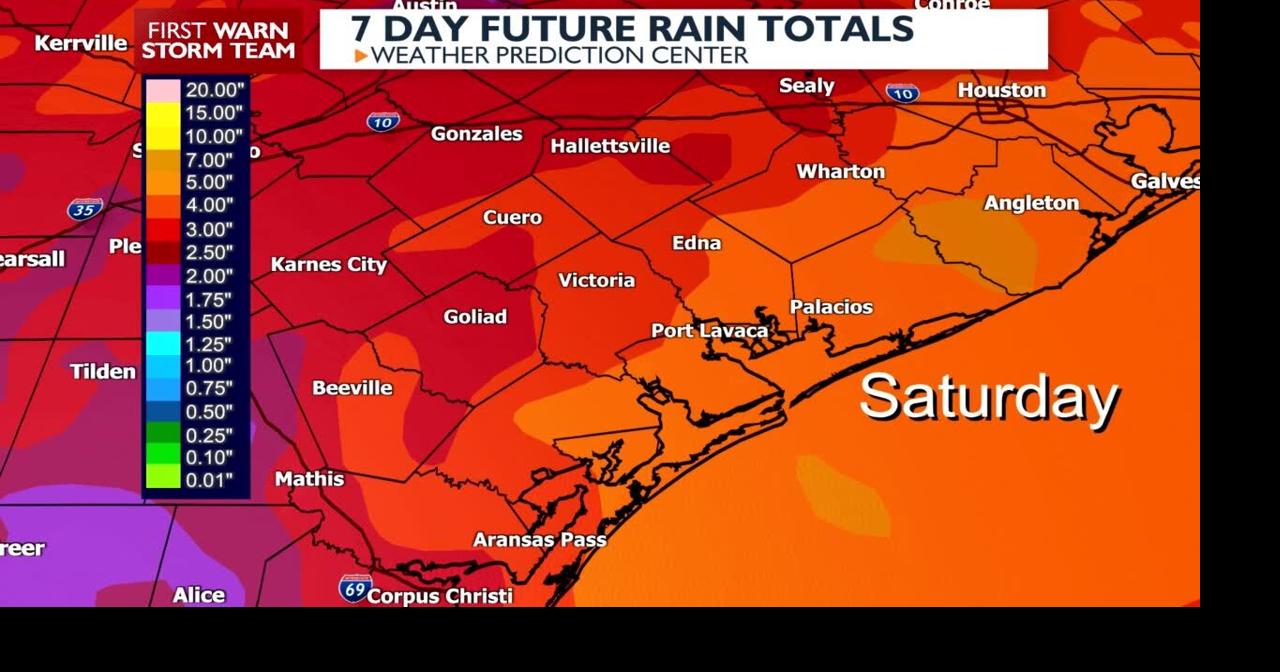 Stormy week ahead, with heavy rain and flooding potential | Shareable ...