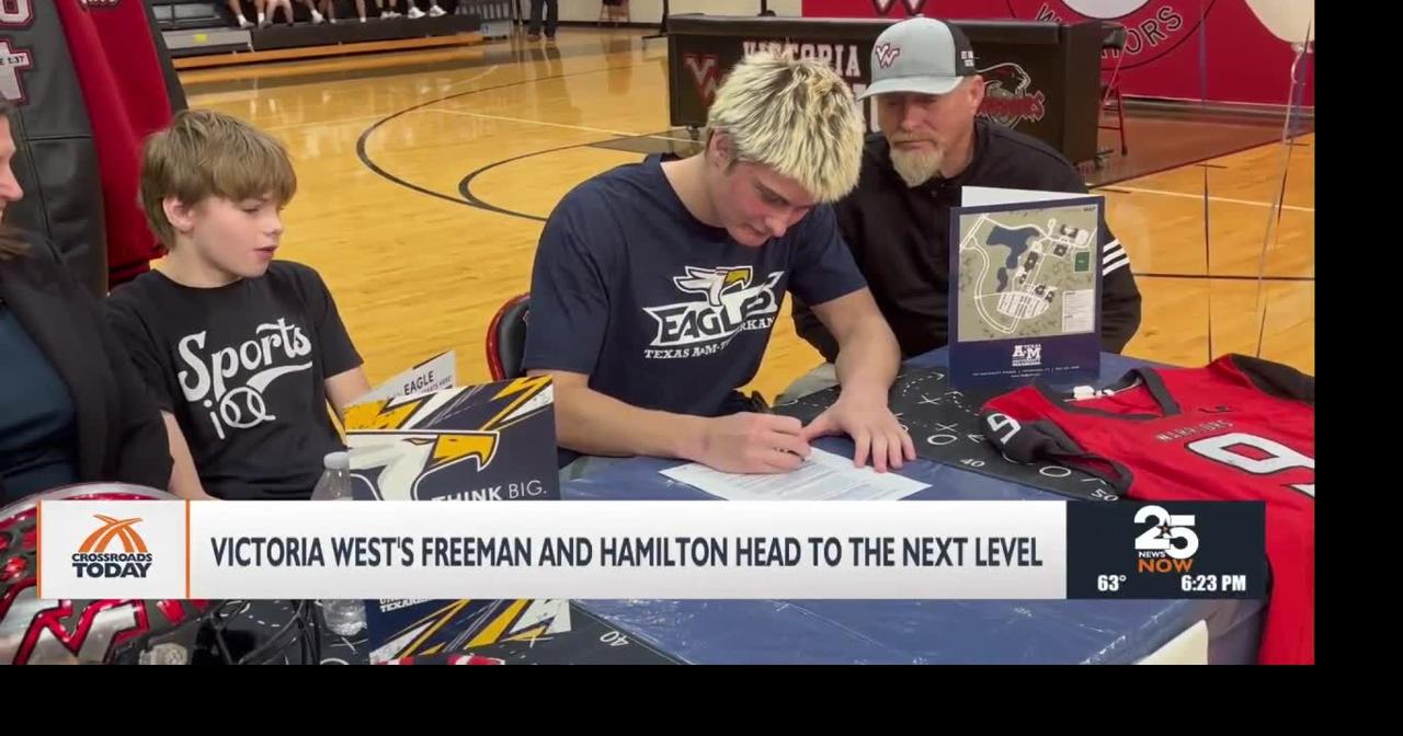 Victoria West's Freeman, Hamilton and East's Taylor sign to the next level.