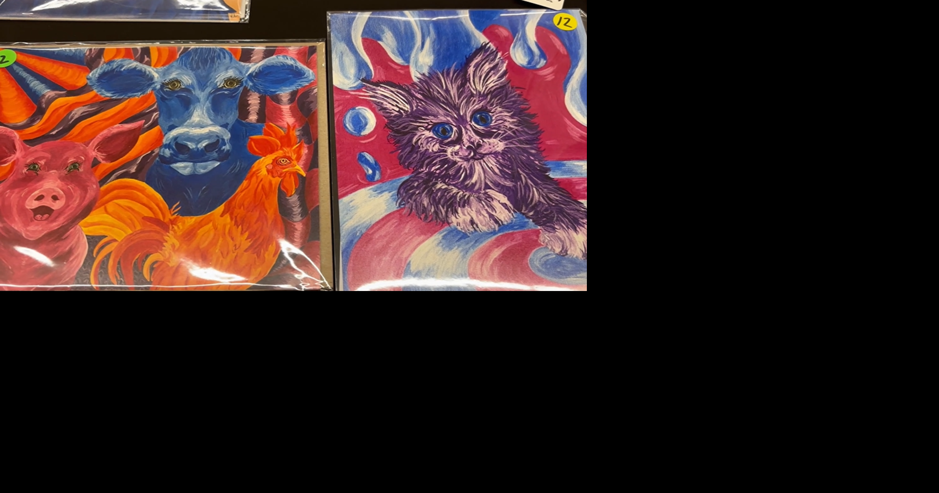 Local artists showcase creativity at Victoria art walk gathering in Texas mall community.