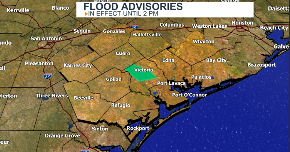 Flood Advisory in effect until 2 pm Friday afternoon | Local News ...