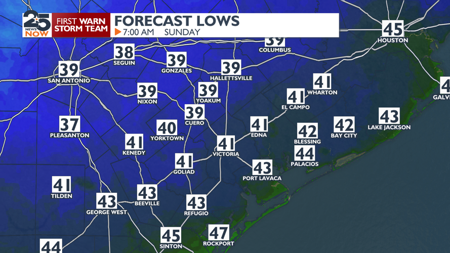Winds and rain chances increase before cold front blows through ...