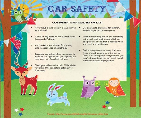 The dangers of leaving children in vehicles during hot days | Local ...