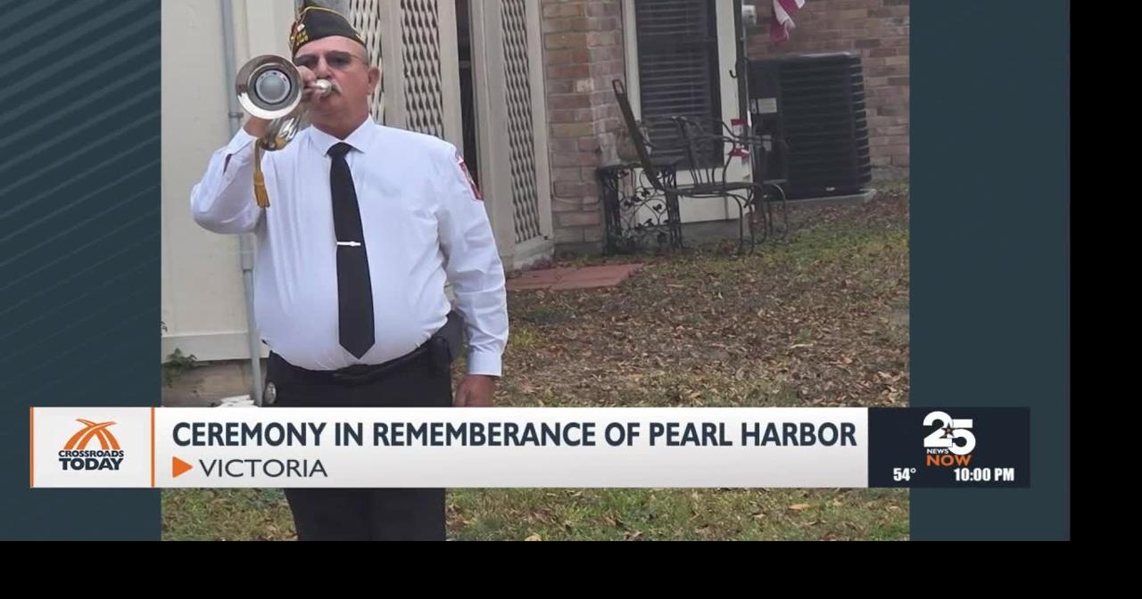 Victoria residents remember Pearl Harbor at ceremony