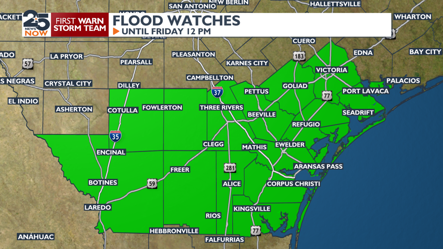 Flood Watch Is In Effect | Weather | crossroadstoday.com