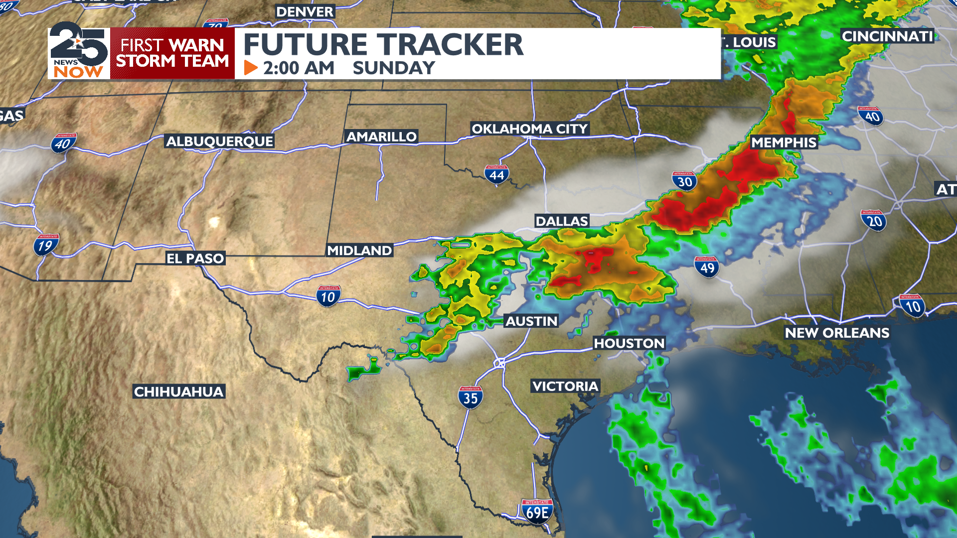 Rain chances and cold fronts headed to the Crossroads | News ...