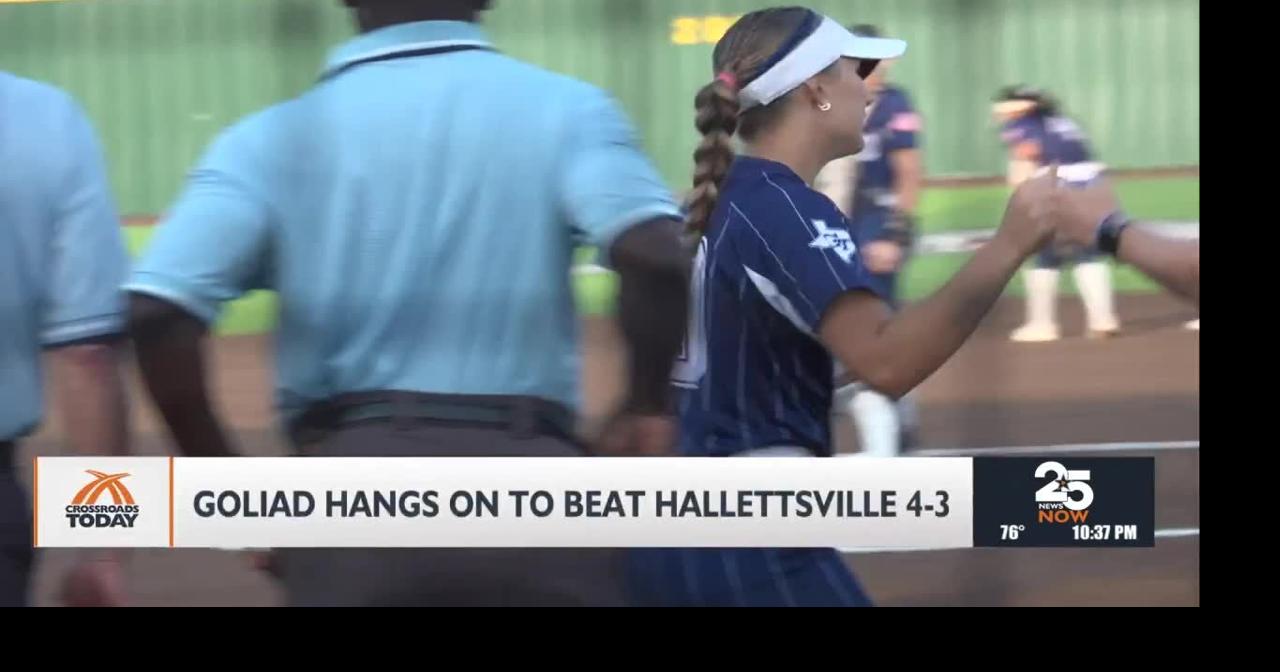 Victoria West, Goliad softball advances out to area round next week