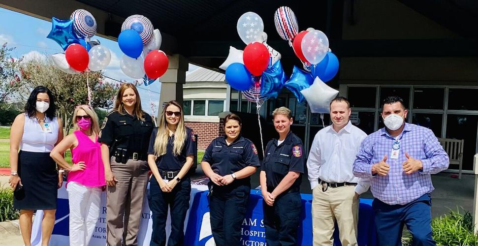 Local hospital gives back to first responders with a lunch appreciation ...