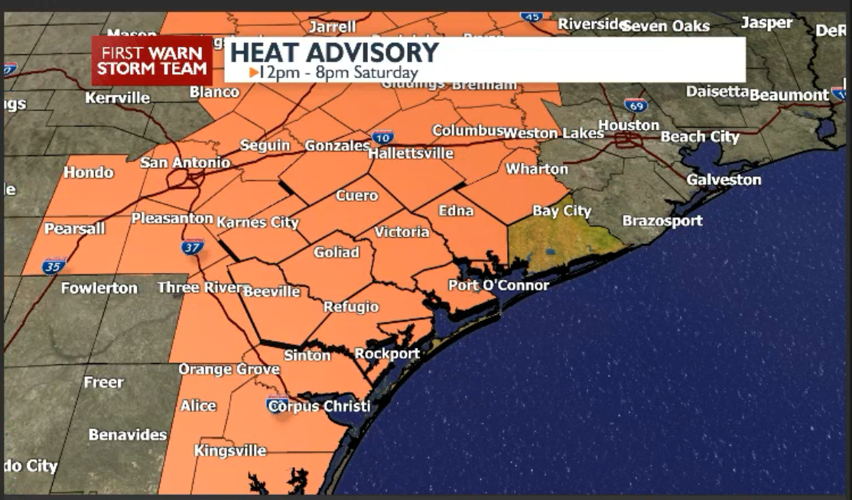 Gusty with rain chances but hot until a cool down next week | Weather ...