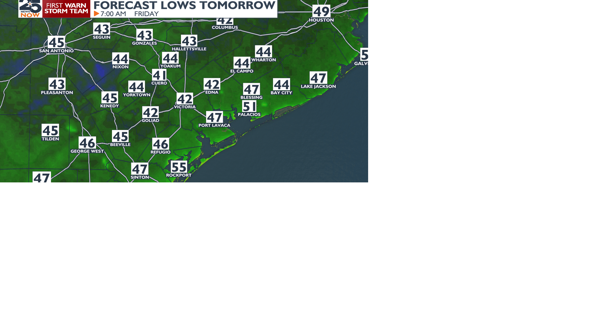 Chilly and clear tonight | Weather | crossroadstoday.com