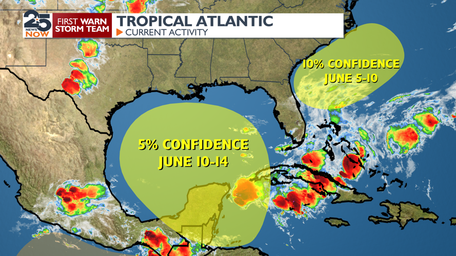 Rain chances increase and tropical activity still possible | Local News ...