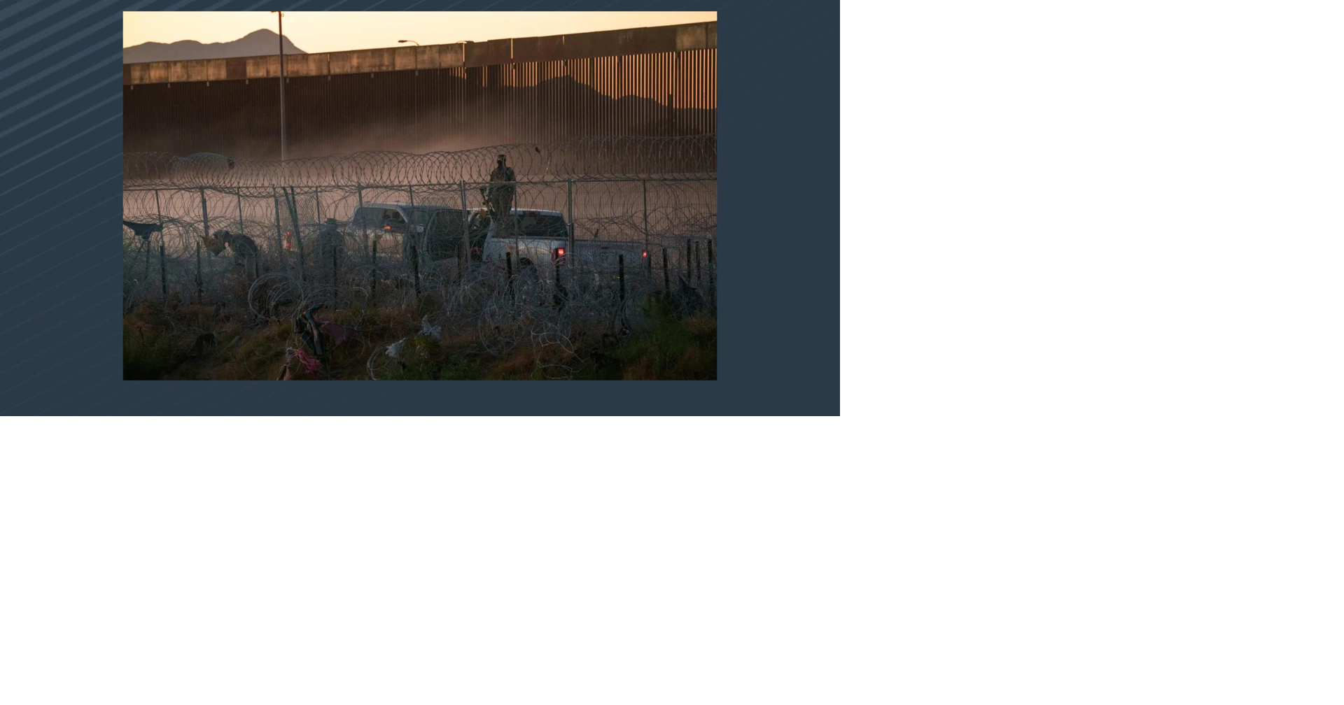 Texas National Guard is shooting pepper balls to deter migrants at the ...