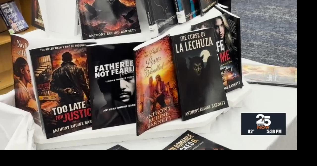 Local author featured by hometown library