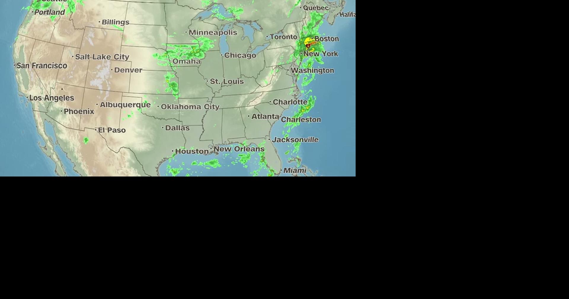 RAW: STORMS BRING HEAVY RAIN, FLASH FLOODS TO NORTHEAST