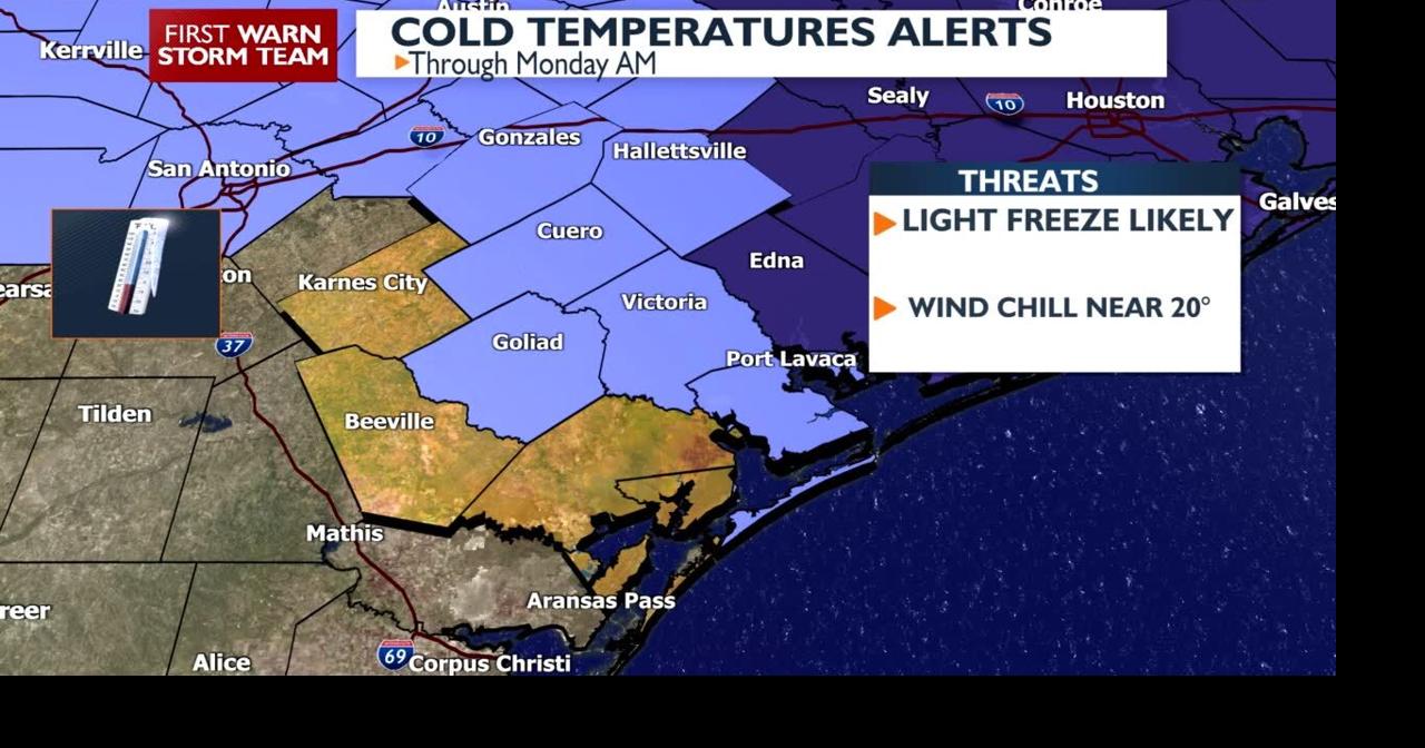 Coldest air of the season arriving tonight, dangerous wind chills ...