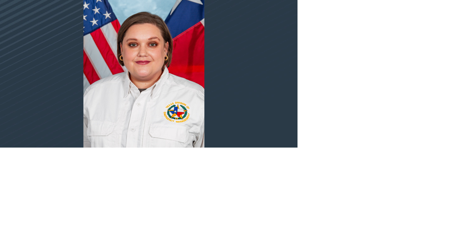 Texas Division of Emergency Management appoints new chief for recovery and mitigation role