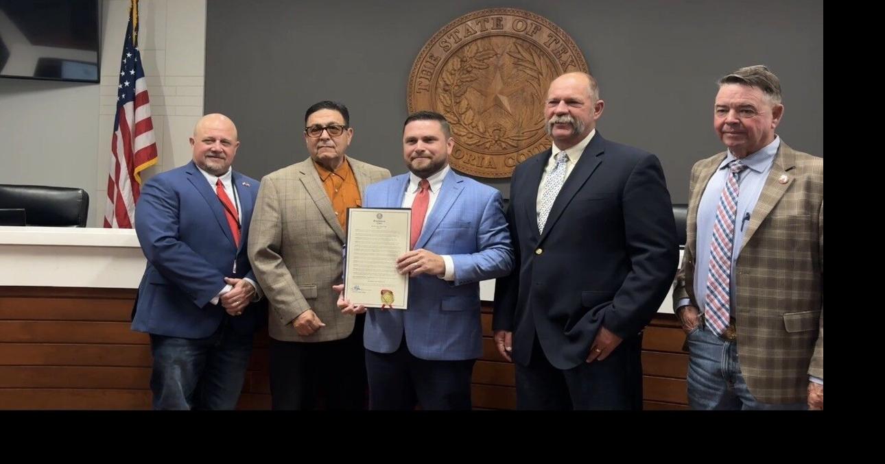 Wednesday July 29th declared Gary Moses Day, by Victoria County Commissioners