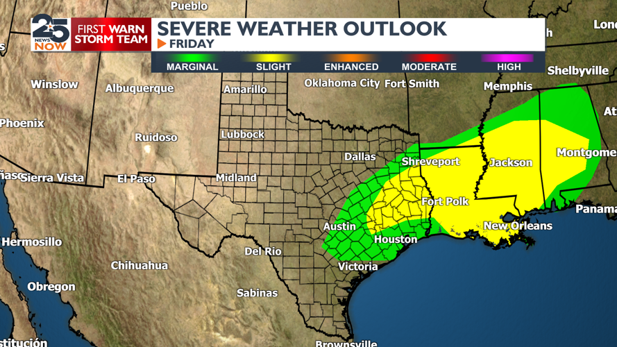 Cold front tomorrow brings decent rain chances and chilly temps | News ...