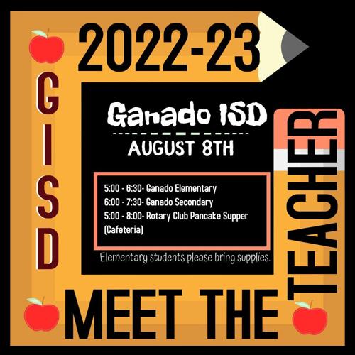 Ganado ISD school supply lists, BacktoSchool information Education