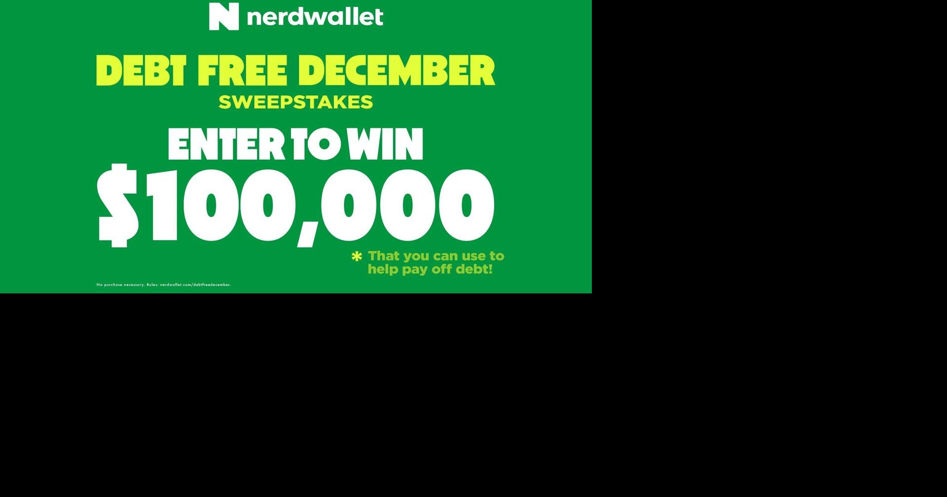 California Man Wins $100,000 in NerdWallet’s Debt-Free December Sweepstakes