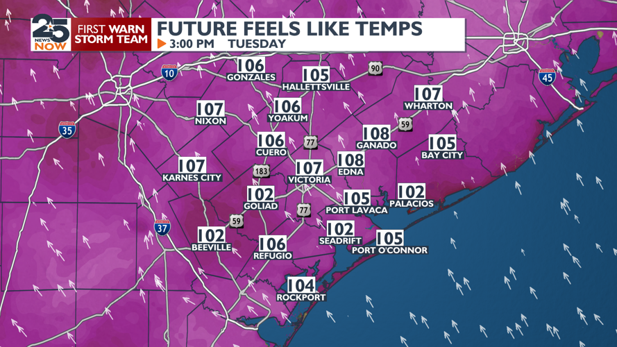 The high humidity and heat continues | Weather | crossroadstoday.com