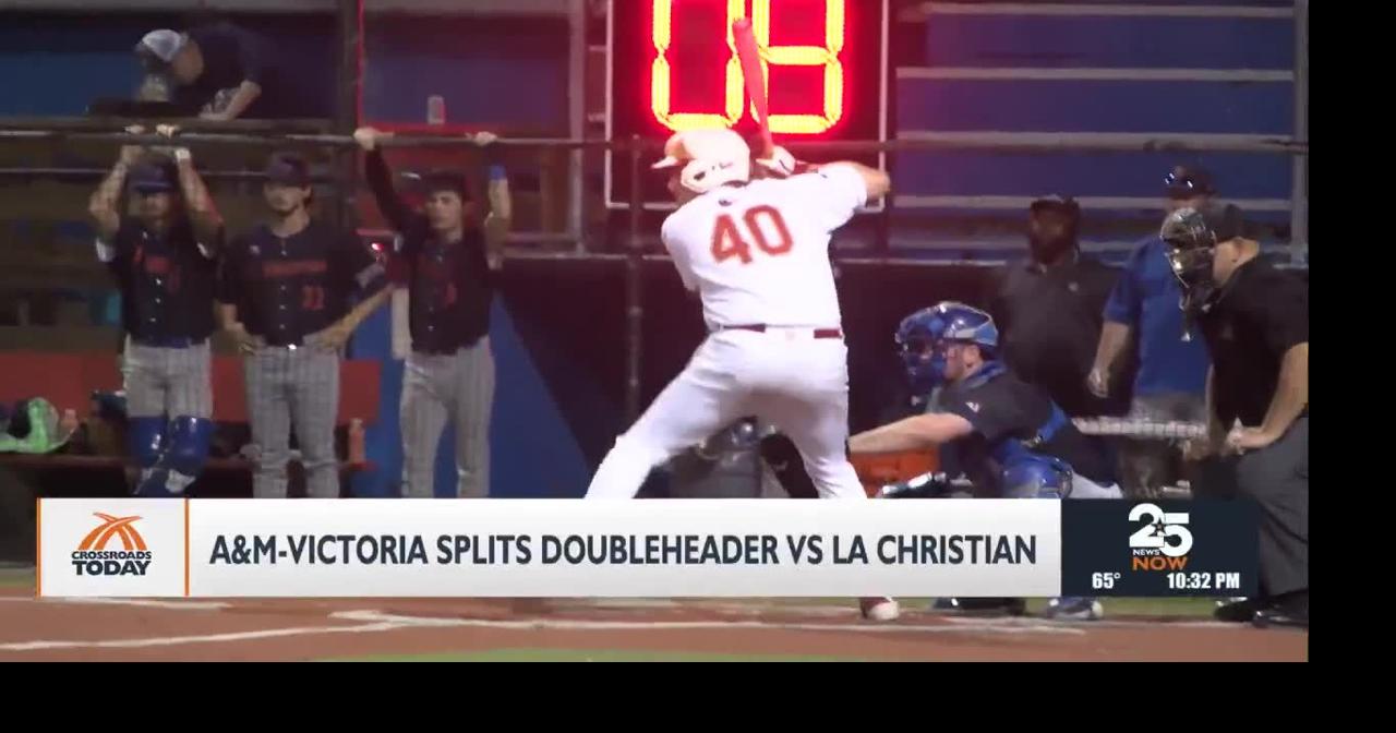 Texas A&M- Victoria baseball splits doubleheader action vs Louisiana Christian