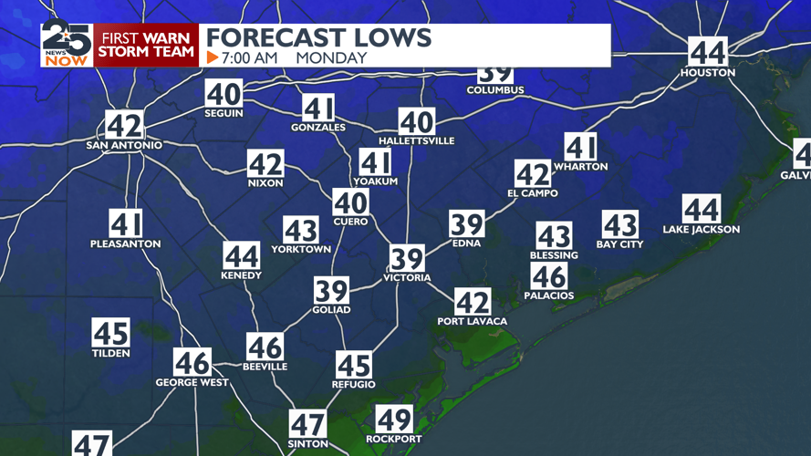 Cold front tomorrow brings decent rain chances and chilly temps | News ...