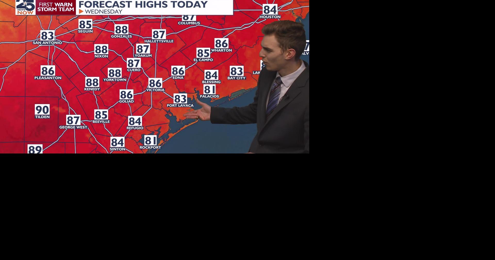 Nice cool down and showers coming this weekend | Weather ...
