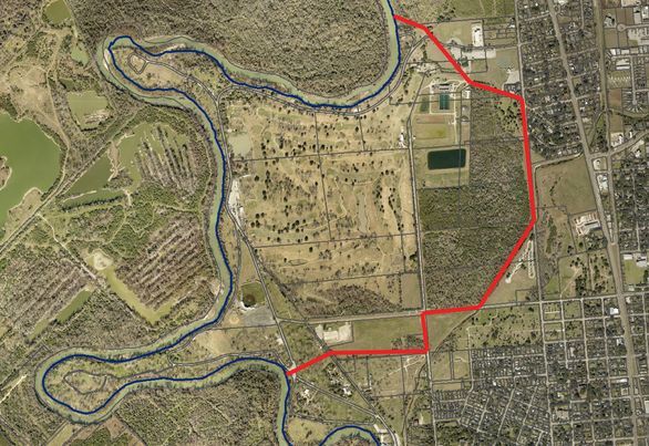 Victoria Riverside Park Map Riverside Park set to close Monday, November 21 for Texas Youth Hunting ...