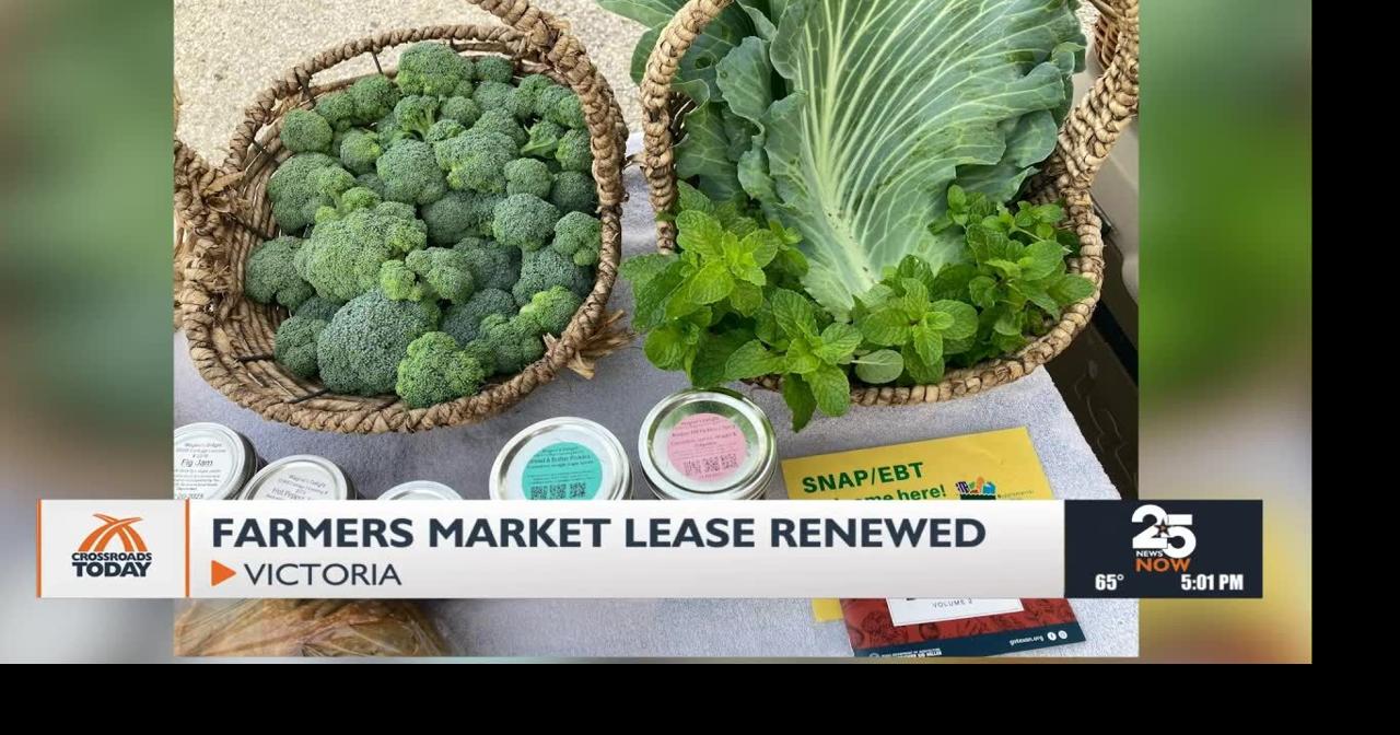 Victoria Farmers Market lease renewed for another year