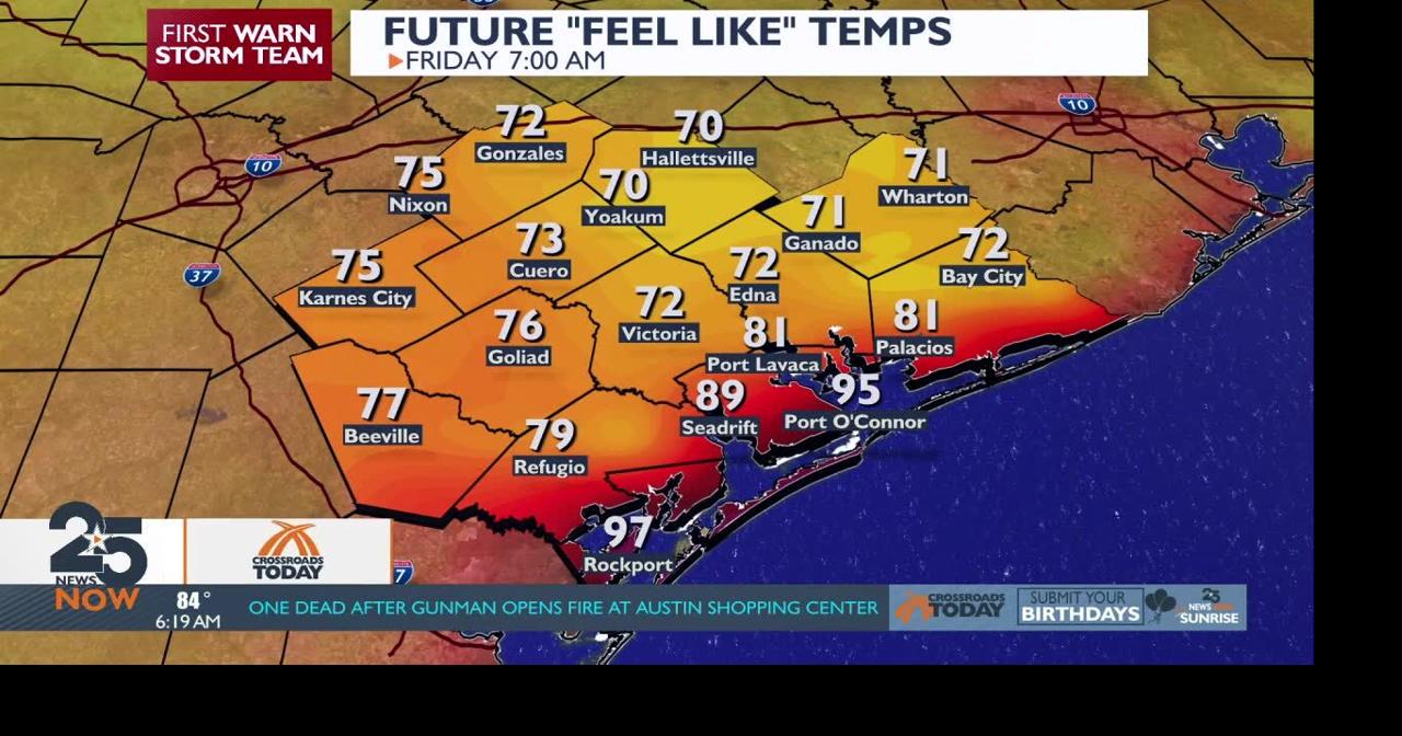 The heat continues, with rain chances next week | Weather ...