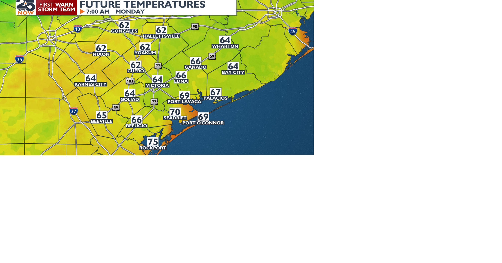 Rain chances return later this week. | Weather | crossroadstoday.com