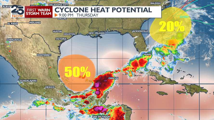 Heating up this weekend before the tropical rain next week | Weather ...