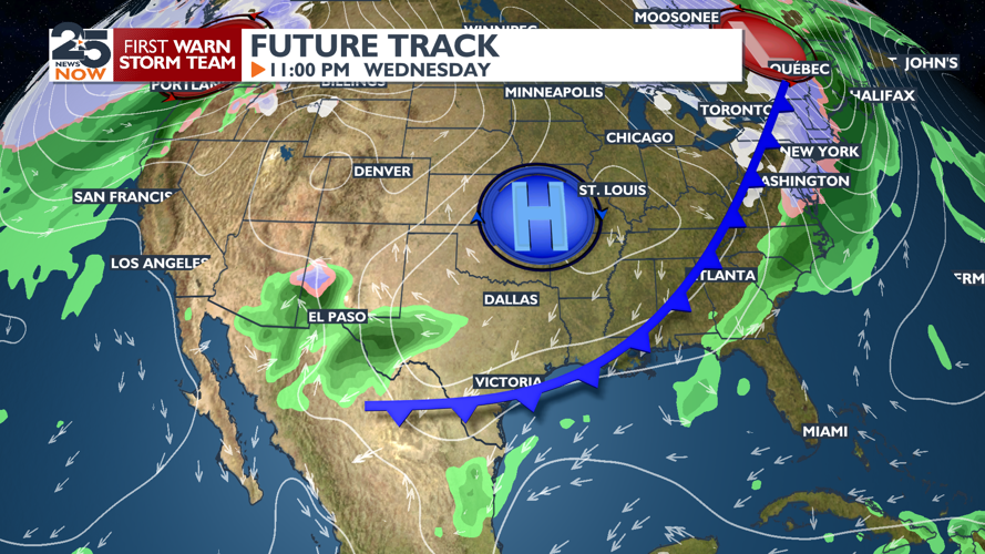 Getting very windy Wednesday | Weather | crossroadstoday.com