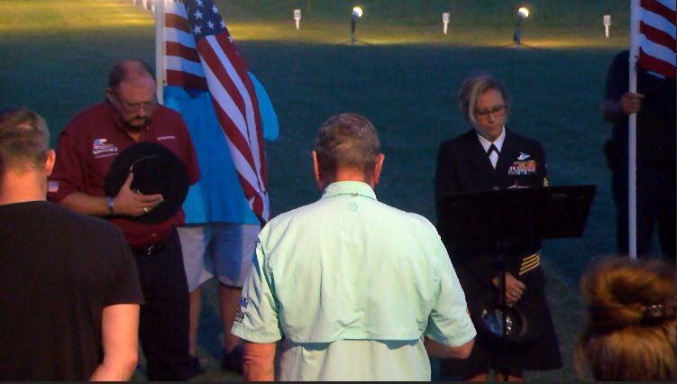 Warrior Weekend team holds a prayer ceremony in tribute to the 13 ...