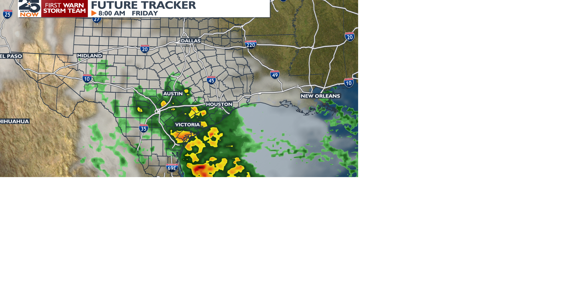 Rain chances return | Weather | crossroadstoday.com