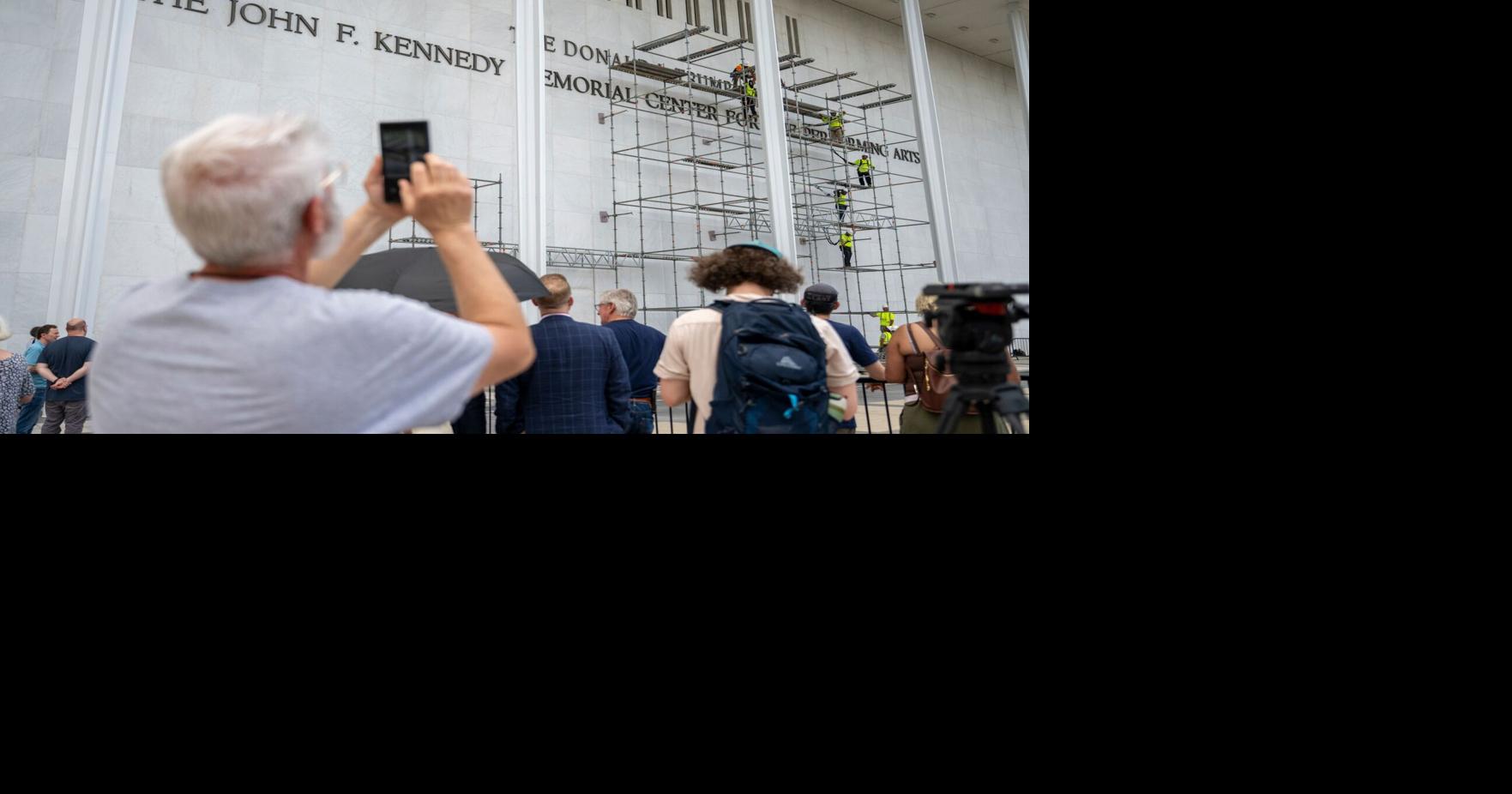 Judge gives Kennedy Center until noon Saturday to remove Trump’s name