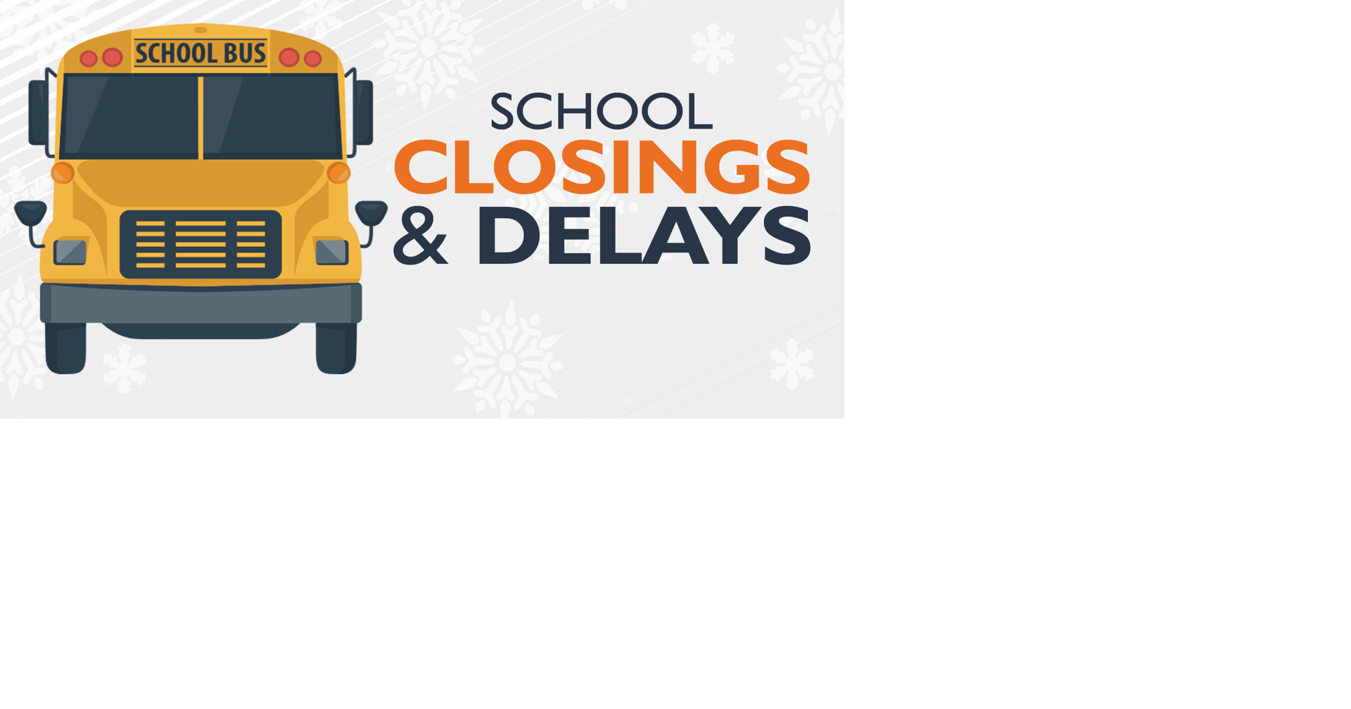 School closings due to winter storm in the Crossroads Tuesday | News ...