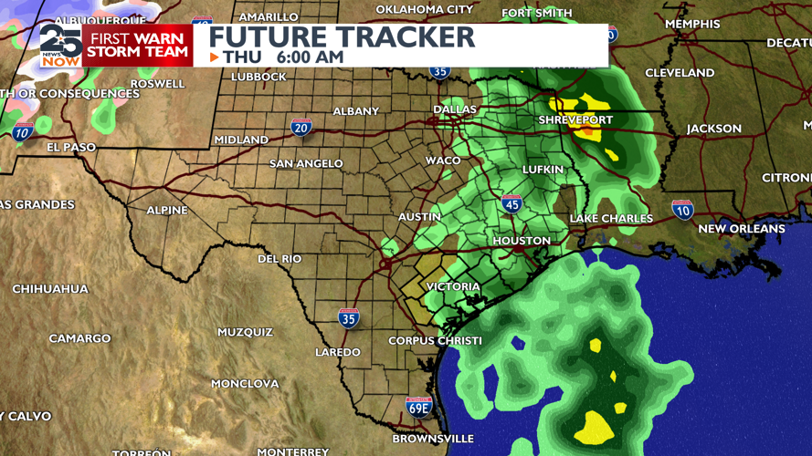 Heavy Rain expected for Thursday | Weather | crossroadstoday.com