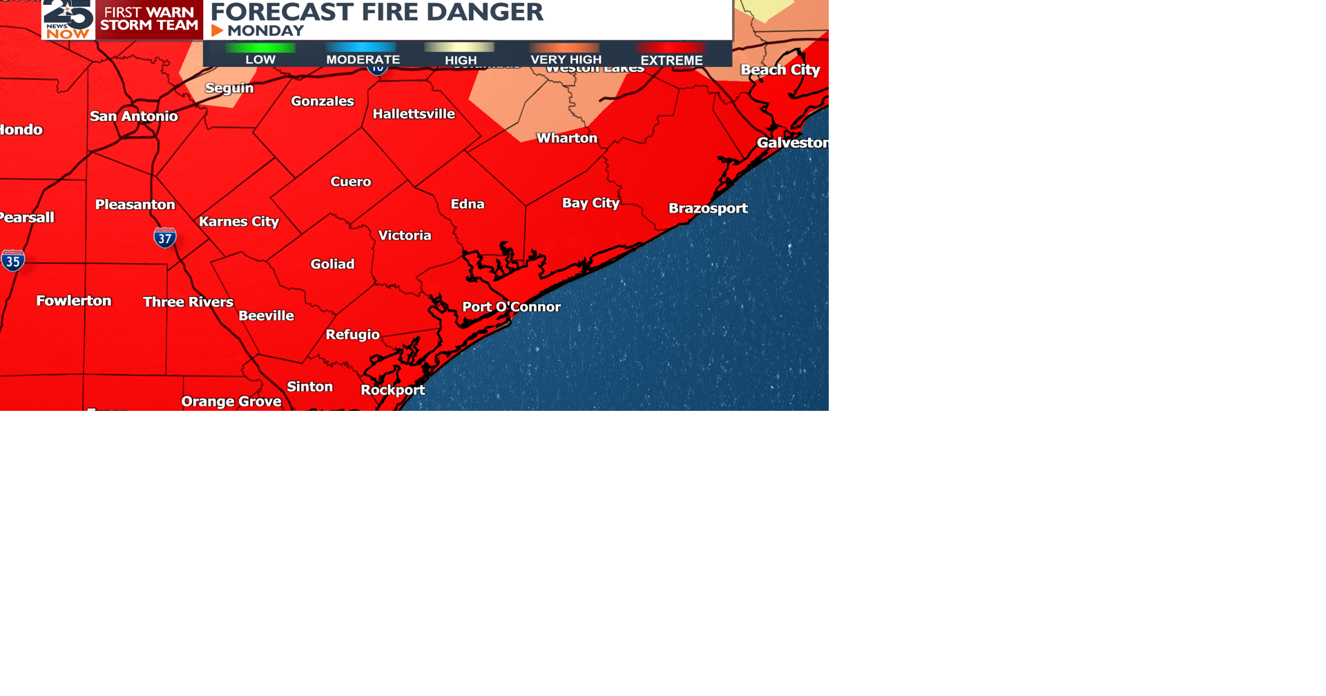 Red Flag Warning/Cold Tomorrow | Weather | crossroadstoday.com