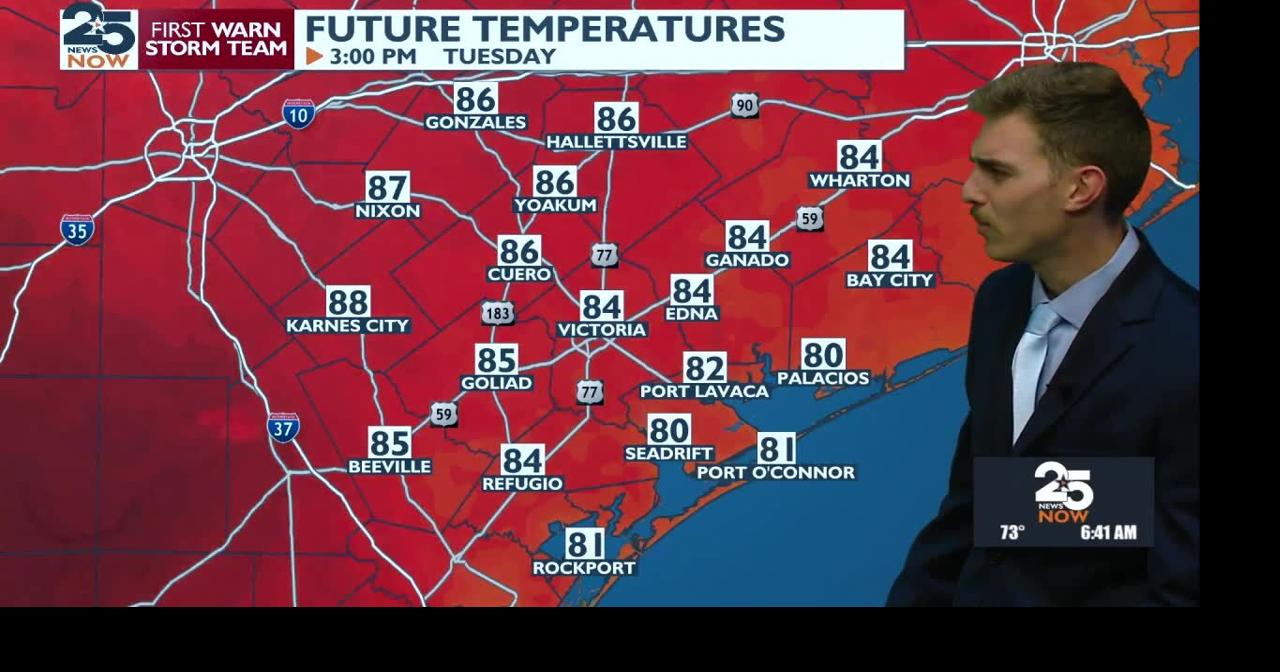 Still warm and breezy before rain chances are back | Local News ...