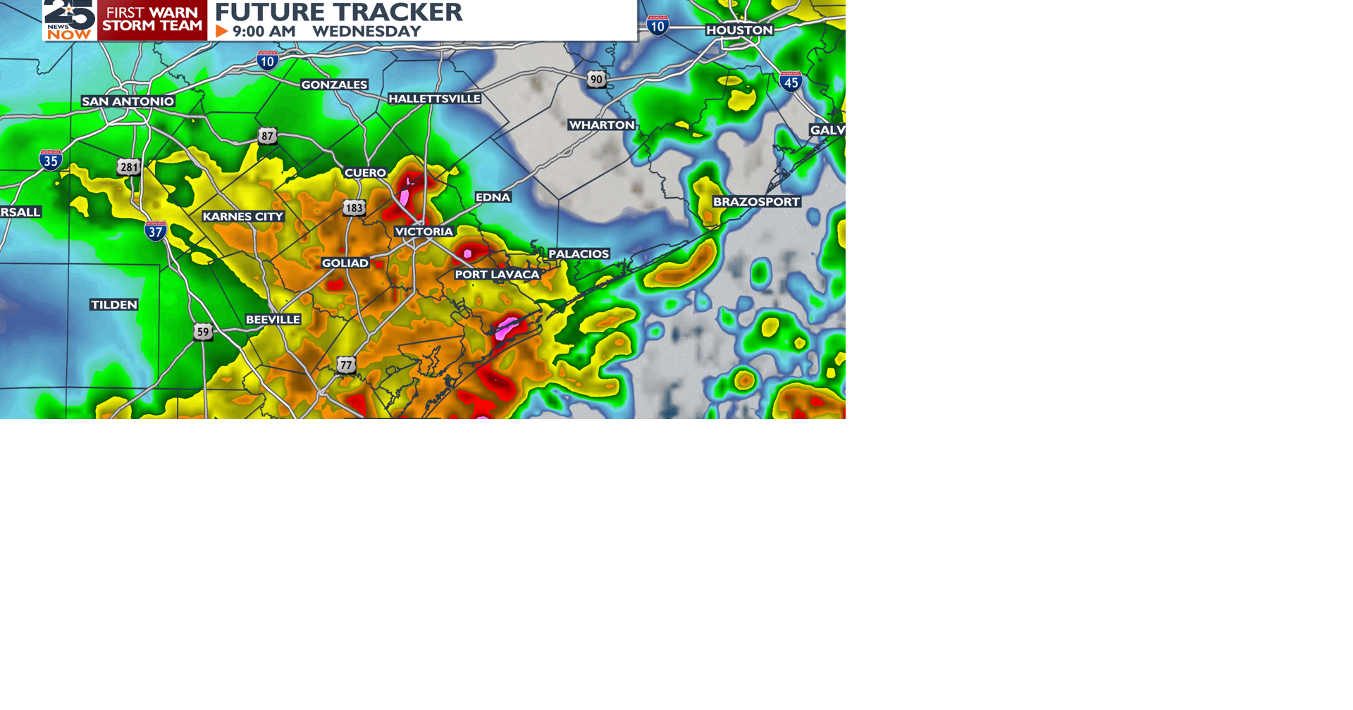 More rain and storms Wednesday morning before the heat returns