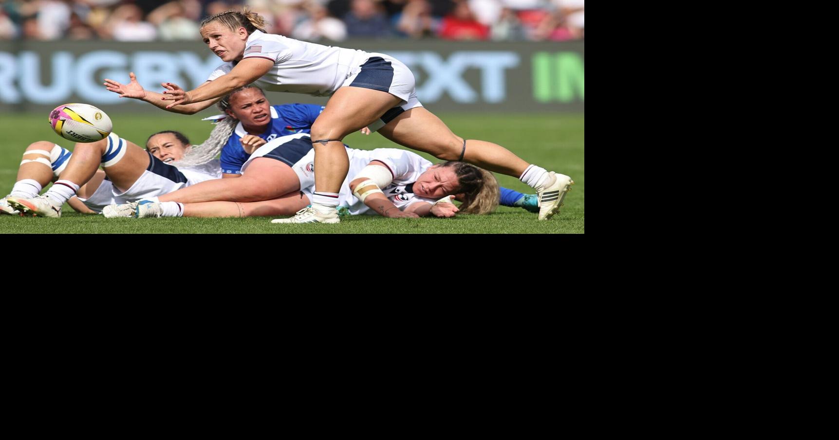 Doctors had to remove rugby star Cass Bargell's colon. Now the LA Olympics are in her sights