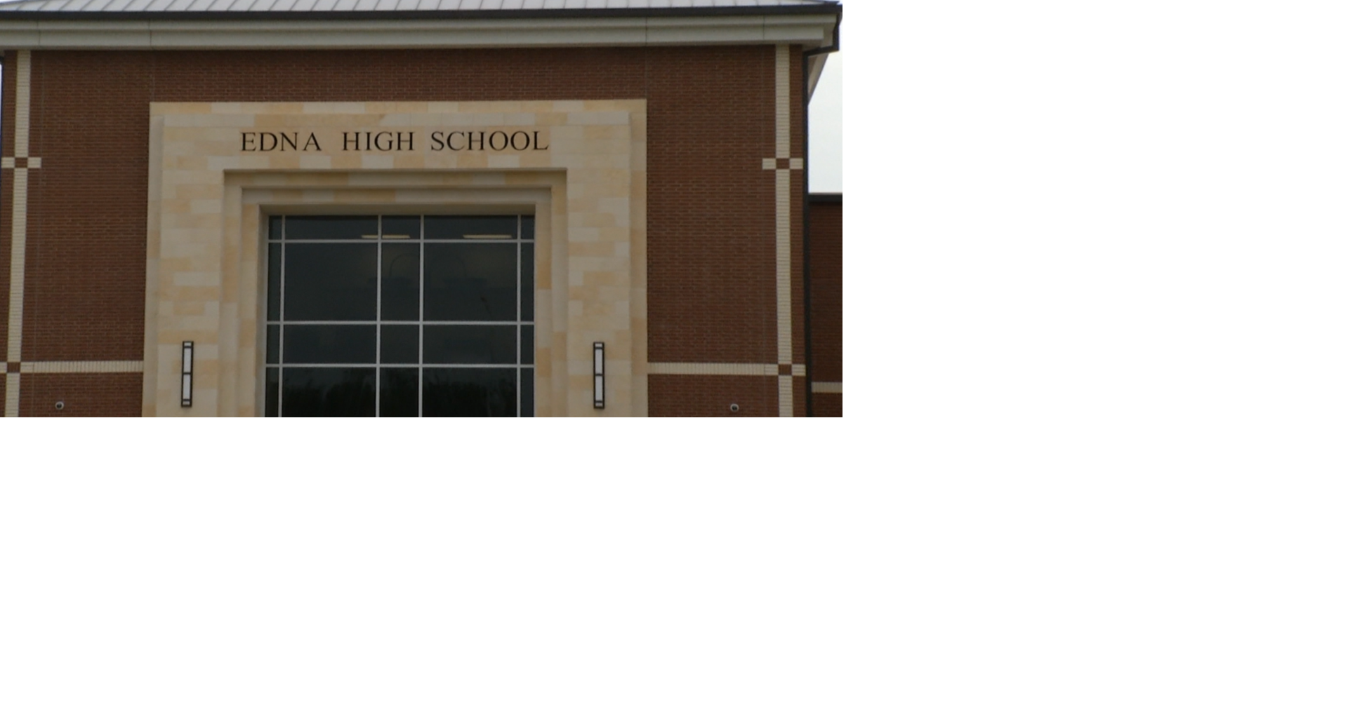 Edna High School building