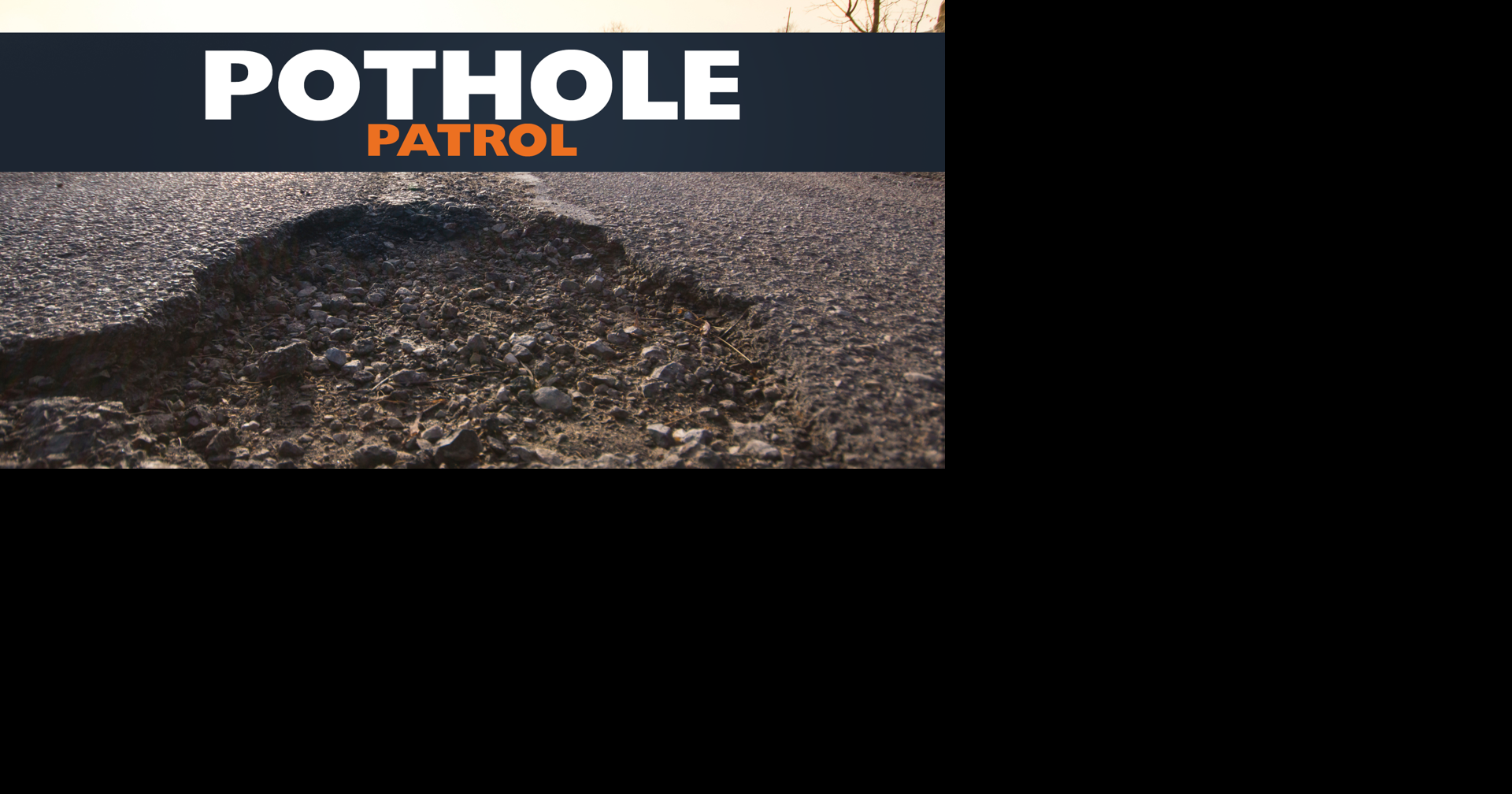 Pothole patrol on the south side of Victoria | Local News ...