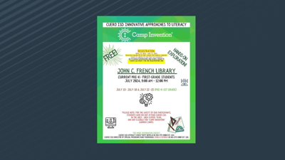 Cuero ISD offers free #39 Camp Invention #39 summer program for young